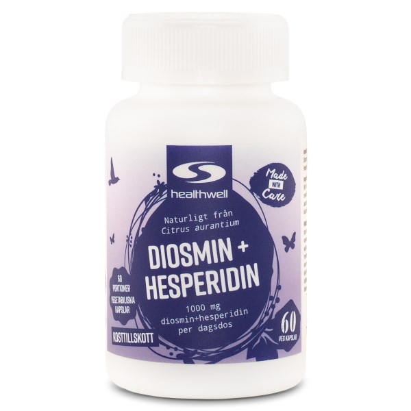 Healthwell Diosmin+Hesperidin 60 kaps