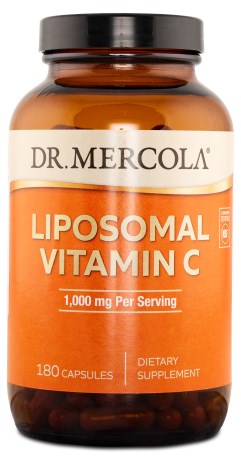 Miniatyrbild Dr Mercola Liposomal Vitamin C, 180 kaps