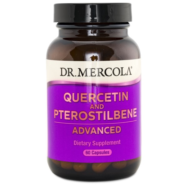 Dr Mercola Quercetin & Pterostilben 60 kaps