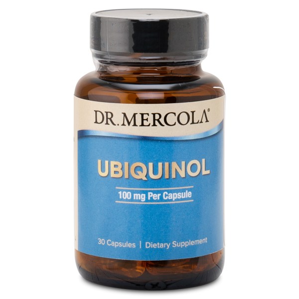 Dr Mercola Ubiquinol 100 mg, 30 kaps | Hälsa - Hjärthälsa | Gymkraft