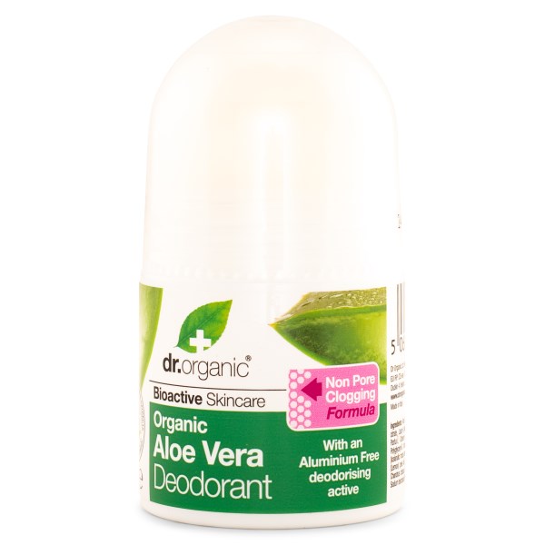 Dr Organic Aloe Vera Deodorant, 50 ml