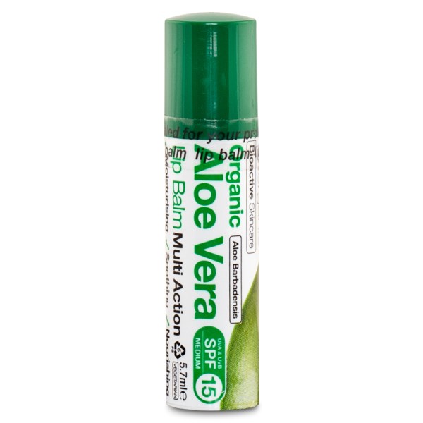 Dr Organic Aloe Vera Lip Balm 5,7 ml
