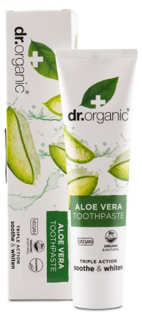 Miniatyrbild Dr Organic Aloe Vera Tandkrm , 100 ml