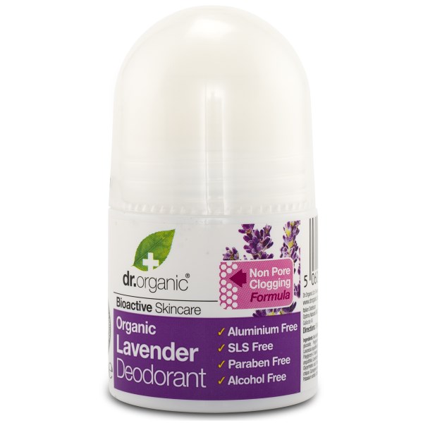 Dr Organic Lavendel Deodorant, 50 ml