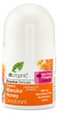 Miniatyrbild Dr Organic Manuka Honung Deodorant, 50 ml