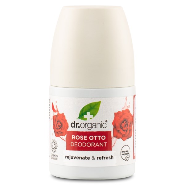 Dr Organic Rose Otto Deodorant, 50 ml
