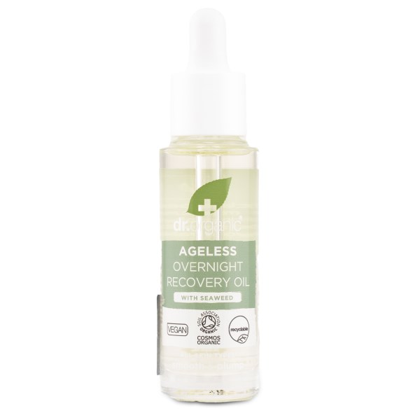 Dr Organic Seaweed Ageless Overnight Recovery Oil, 30 ml