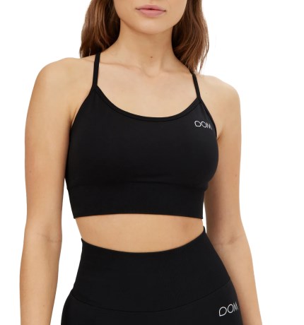 Miniatyrbild Drop Of Mindfulness Maya Seamless Sports Bra, M, Svart