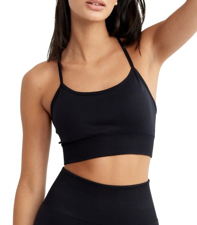 Miniatyrbild Drop Of Mindfulness Signature Seamless Bra, XS, Black