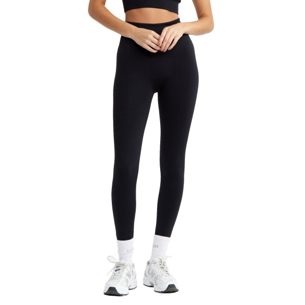 Drop Of Mindfulness Signature Seamless Tights, , Black | Träningskläder - Träningstights | Gymkraft