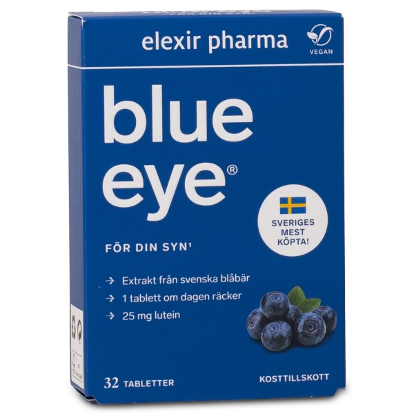 Elexir Pharma Blue Eye, 32 tabl | Hälsa - Ögon & Syn | Gymkraft