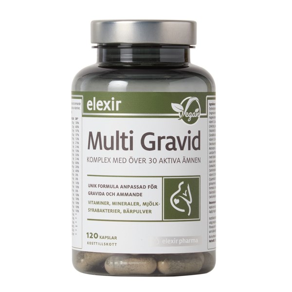 Elexir Pharma Multi Väntande, 120 kaps