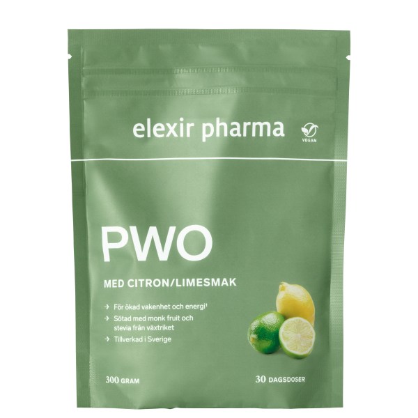 Elexir Pharma PWO, Citron/Lime, 300 g | Träningstillskott - Före Träning - PWO | Gymkraft