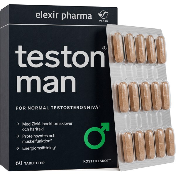 Elexir Pharma Teston Man Balans, 60 tabl | Hälsa - Sex & Lust | Gymkraft