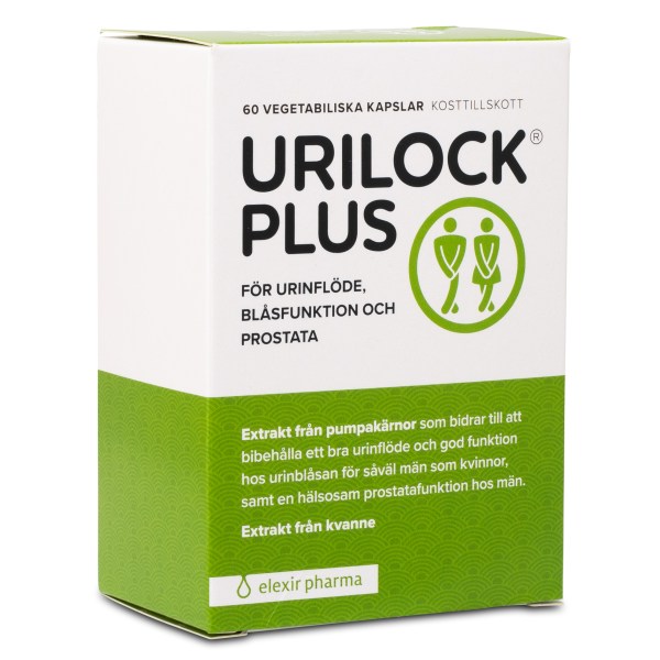 Elexir Pharma Urilock, 60 kaps | Hälsa - Kosttillskott för Honom | Gymkraft