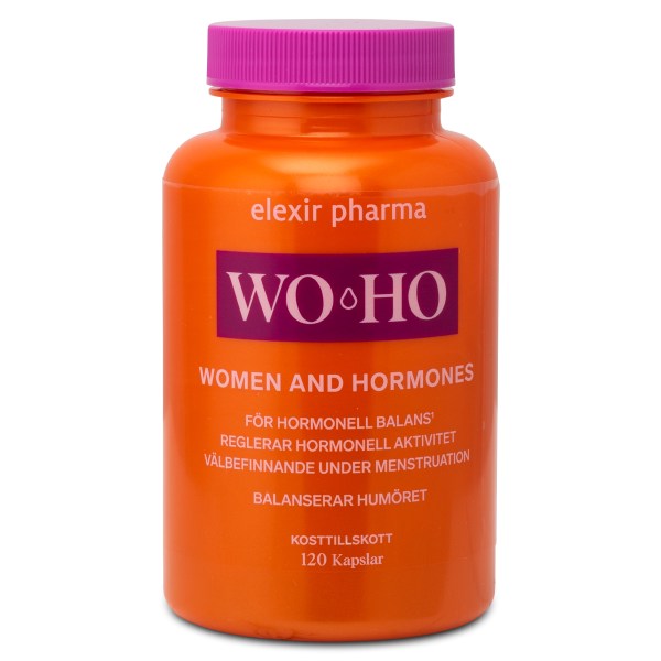 Elexir Pharma WoHo!, 120 kaps | HÀlsa - Kosttillskott för Henne | Gymkraft