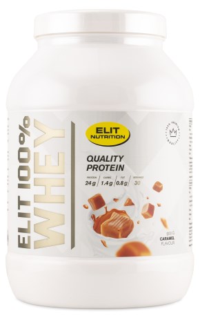 Miniatyrbild ELIT 100% Whey, Caramel, 900 g