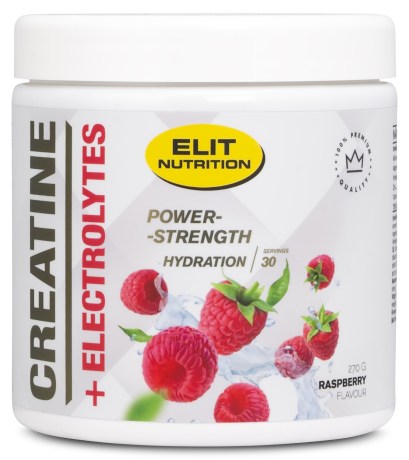 Miniatyrbild ELIT Creatine + Electrolytes, Raspberry, 270 g