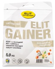 Miniatyrbild ELIT Gainer Laktosfri, Vanilla Caramel, 5 kg