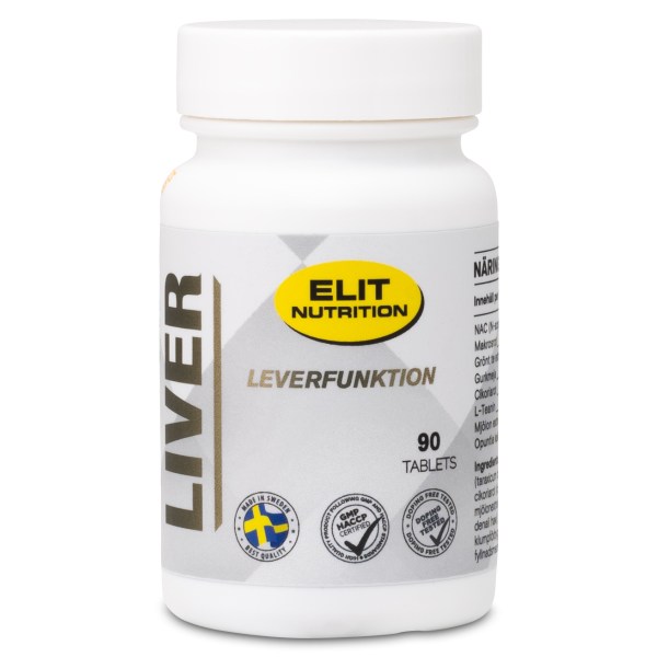 ELIT Liver Pro, 90 tabl | Vitamin & Mineraltillskott - Mineraler - Multimineral | Gymkraft