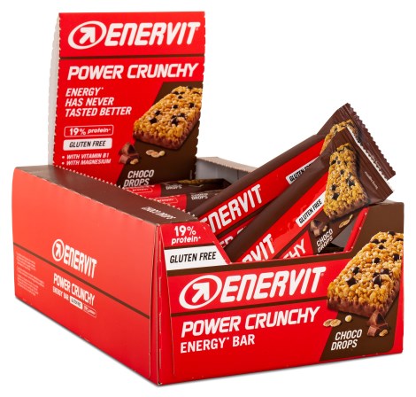 Miniatyrbild Enervit Power Crunchy Sport Bar, Choklad, 25-pack