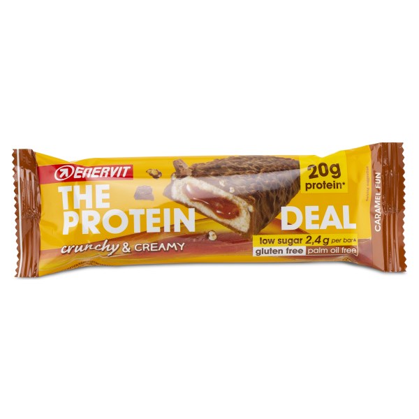 Enervit Protein Deal Crunchy & Creamy, Caramel, 55 g