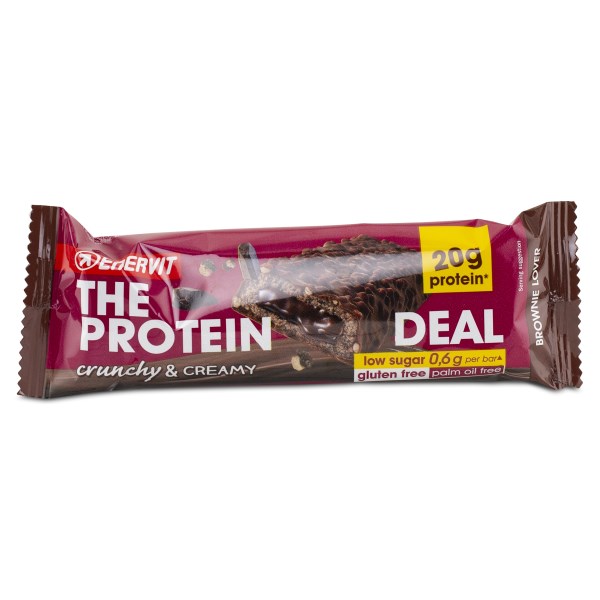 Enervit Protein Deal Crunchy & Creamy, Brownie, 55 g