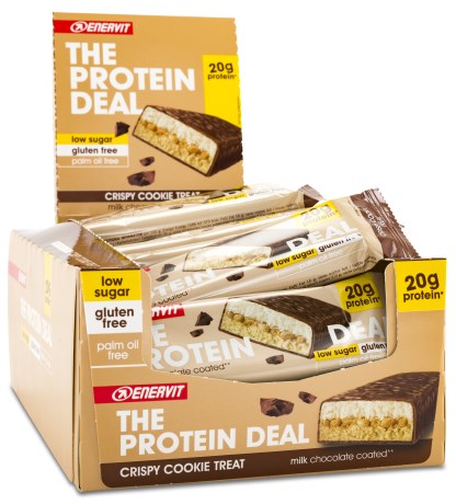 Miniatyrbild Enervit Protein Deal Bar, Cookie, 25-pack