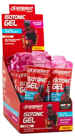 Miniatyrbild Enervit Sport Isotonic Gel, Raspberry, 24-pack