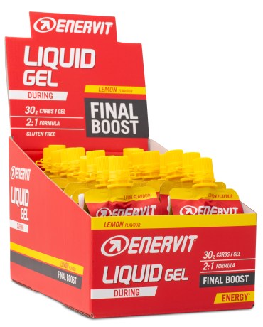 Miniatyrbild Enervit Sport Liquid, Citron, 18-pack
