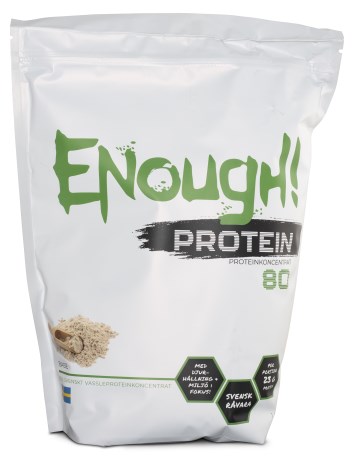 Miniatyrbild Enough Proteinkoncentrat 80, Neutral, 1 kg