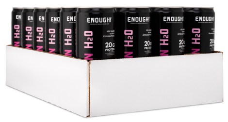Miniatyrbild Enough Proteinvatten, Skogsb�r, 24-pack
