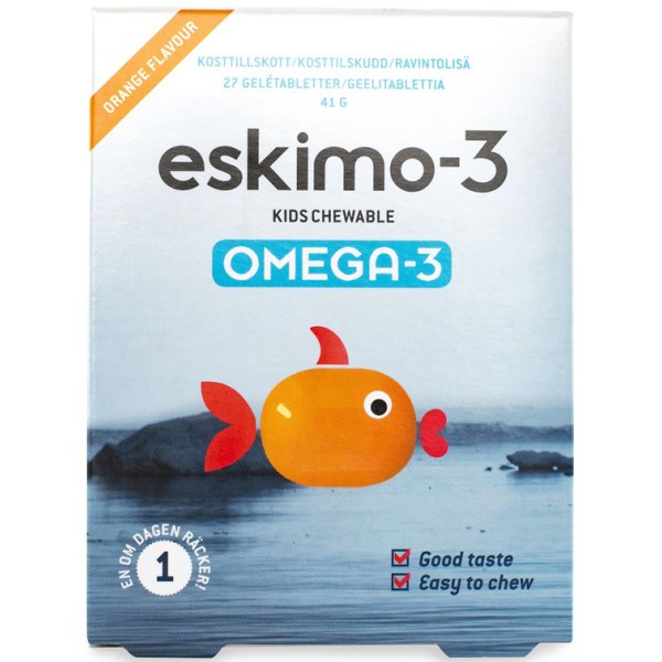 Eskimo-3 Kids Tuggtabletter 27 tabl