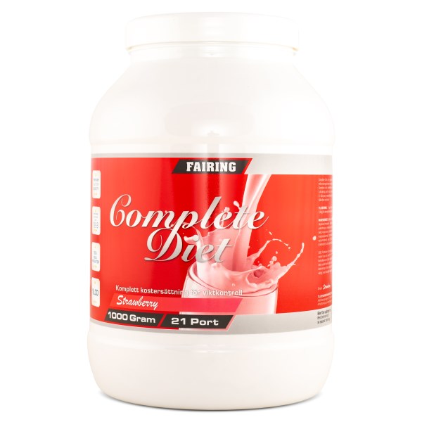 Fairing Complete Diet, Jordgubb, 1 kg