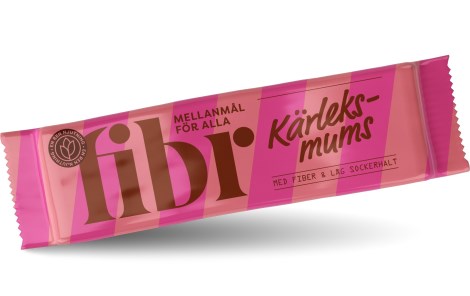 Miniatyrbild Fibr Bars, K�rleksmums, 40 g