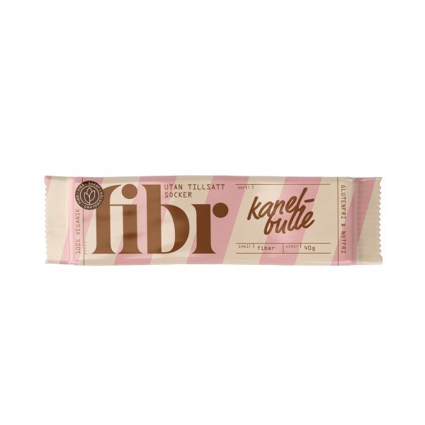 Fibr Bars, Kanelbulle, 40 g