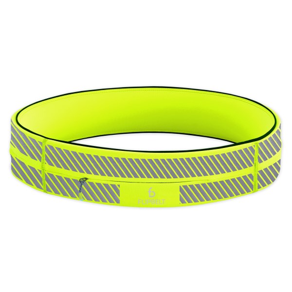 FlipBelt Zip Reflective M Neon Yellow