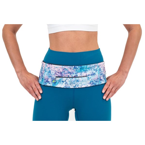 FlipBelt Zipper Belt L Ocean Bloom