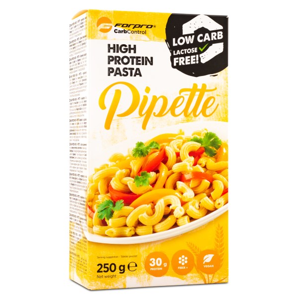Forpro Carb Control High Protein Pasta 250 g Pipette
