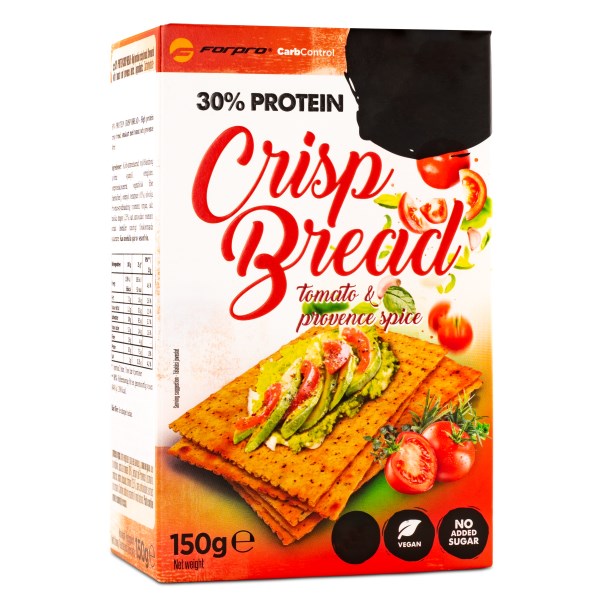 Forpro Protein Crisp Bread 150 g Tomato &amp; Provence Spice