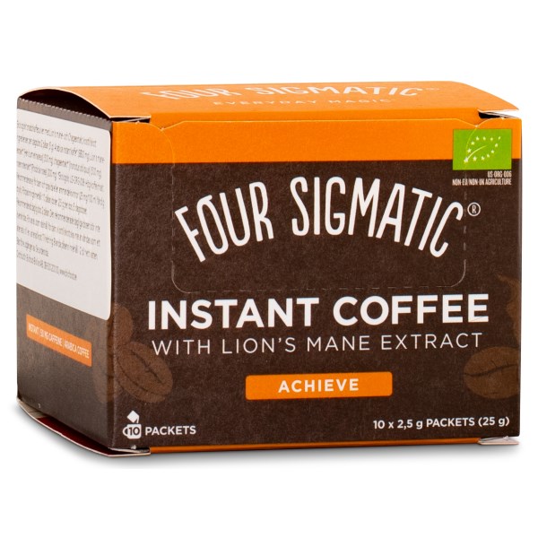 Four Sigmatic Kaffe Instant 10-pack Lions Mane & Chaga