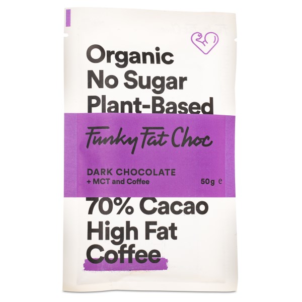 Funky Fat Foods Choklad Kaffe 50 g