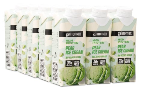 Miniatyrbild Gainomax High Protein Drink, Pear Ice Cream, 15-pack