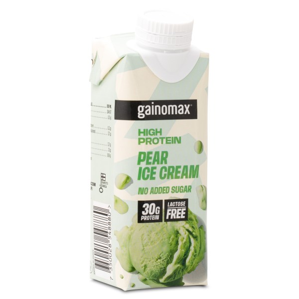 Gainomax High Protein Drink, Pear Ice Cream, 250 ml