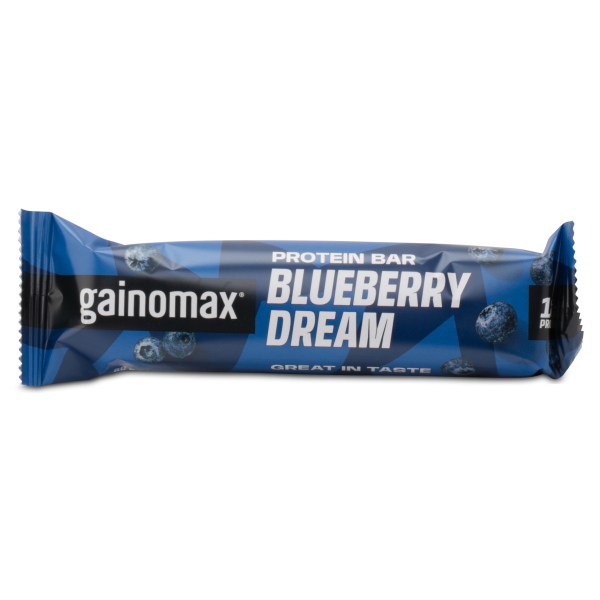 Gainomax Protein Bar, Blueberry, 1 st | Träningstillskott - Efter Träning - Proteinbars | Gymkraft