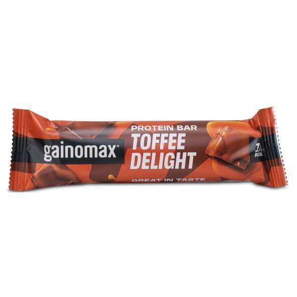 Gainomax Protein Bar, Toffee, 1 st | Träningstillskott - Efter Träning - Proteinbars | Gymkraft