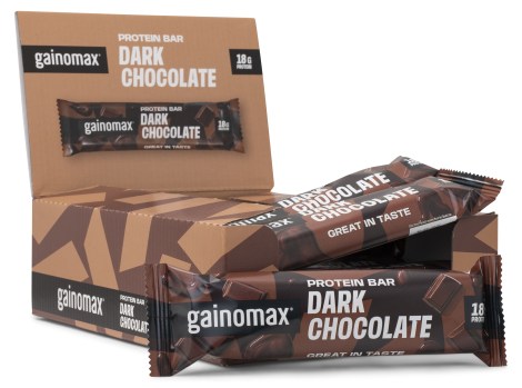 Miniatyrbild Gainomax Protein Bar, Dark chocolate, 15-pack