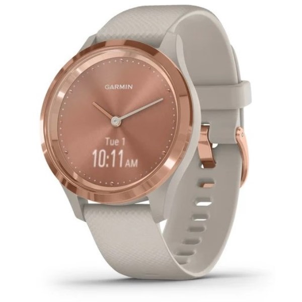 Garmin Vivomove 3S 1 st Roseguld/Sandbeige