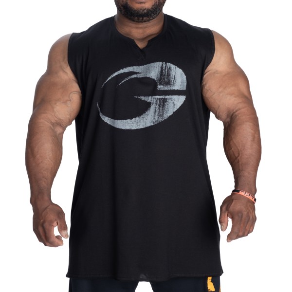 GASP Cadet Tank, S, Black / grey | Träningskläder - Träningströjor - Träningslinnen | Gymkraft