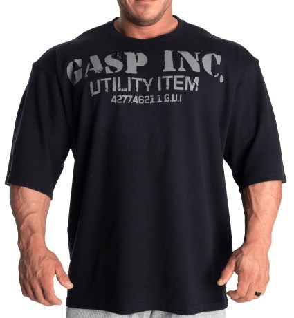 Miniatyrbild Gasp Iron Thermal Tee , M, Asphalt